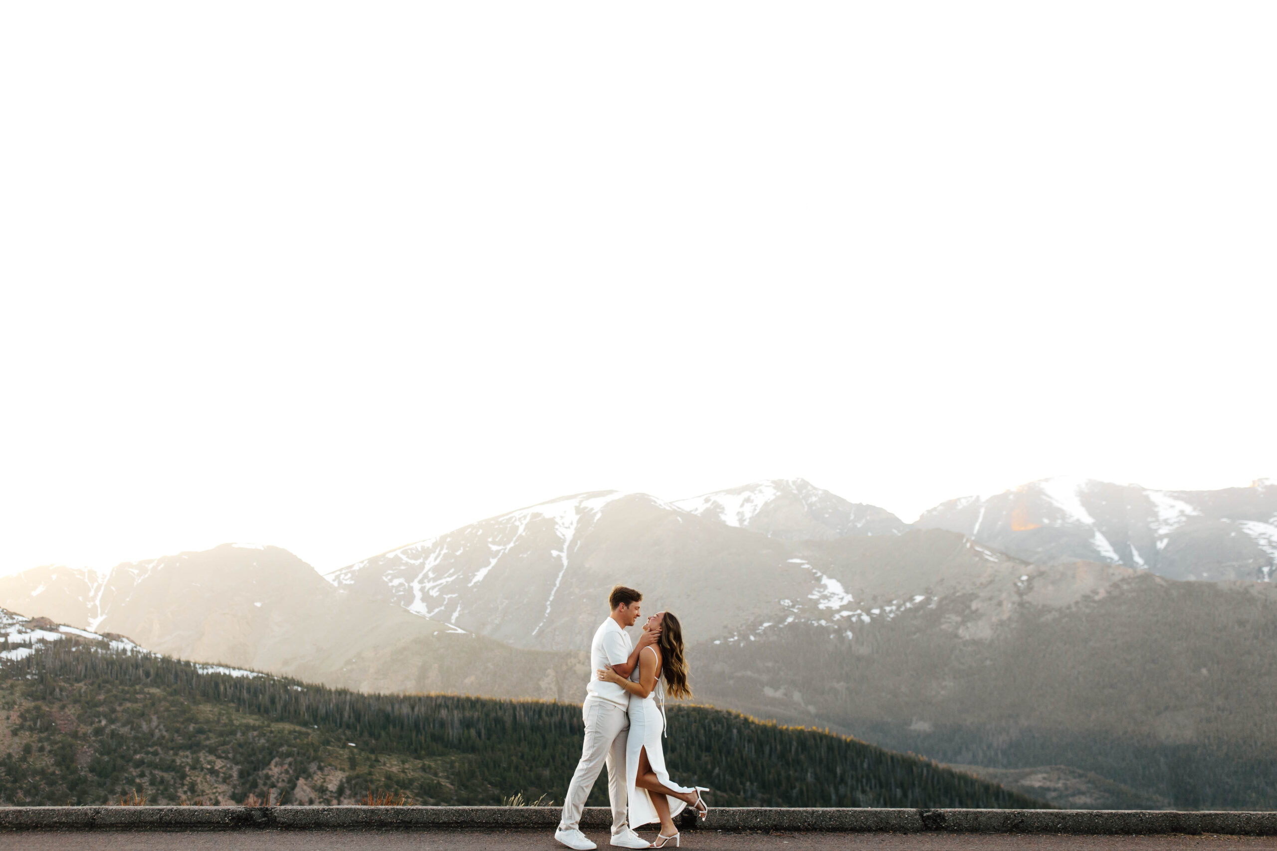 destination engagement and wedding photos in Rocky Mountain national park