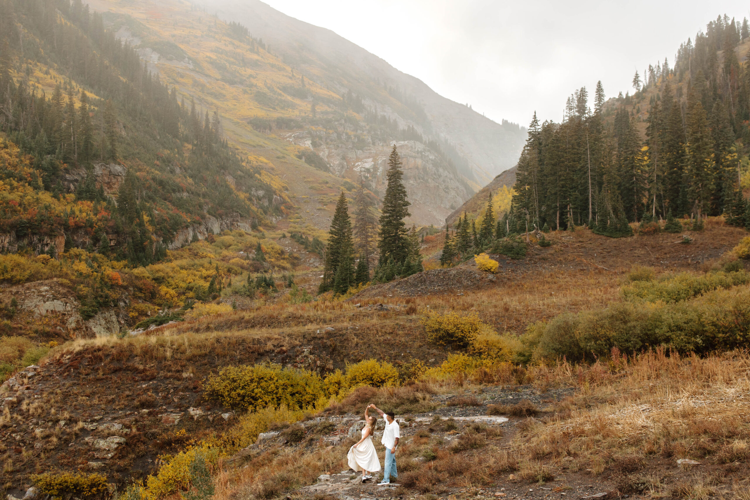 crested butte engagement photos, colorado destination wedding photographer
