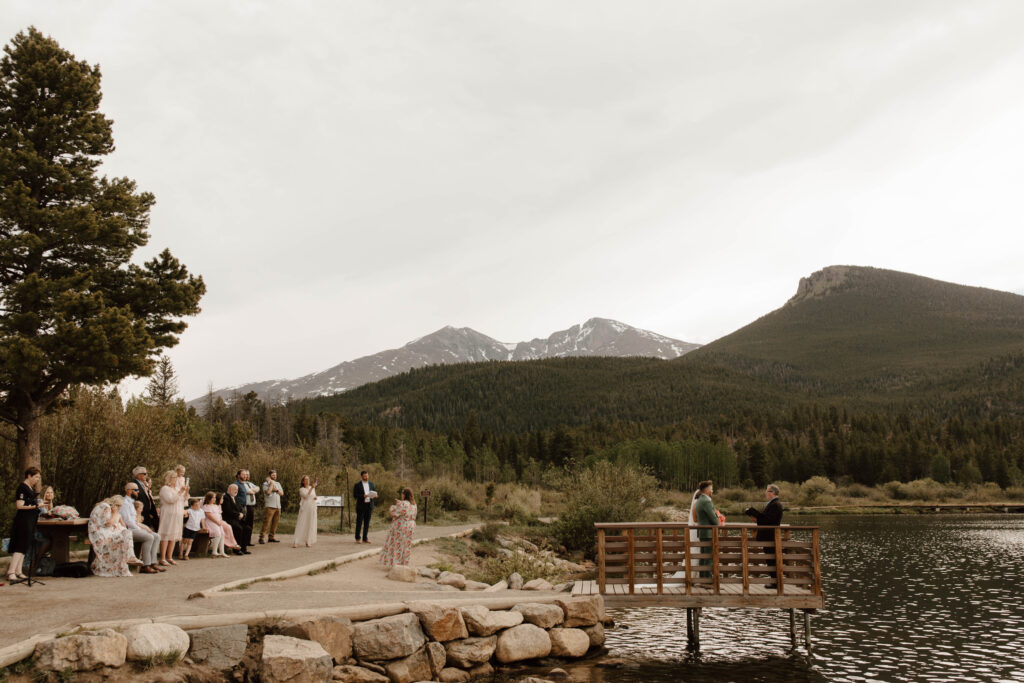 lily lake elopement inspiration