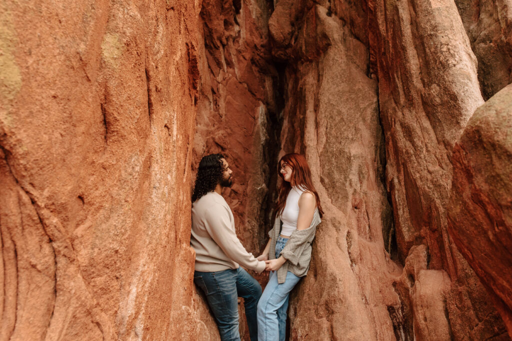 documentary adventure engagement photos in co