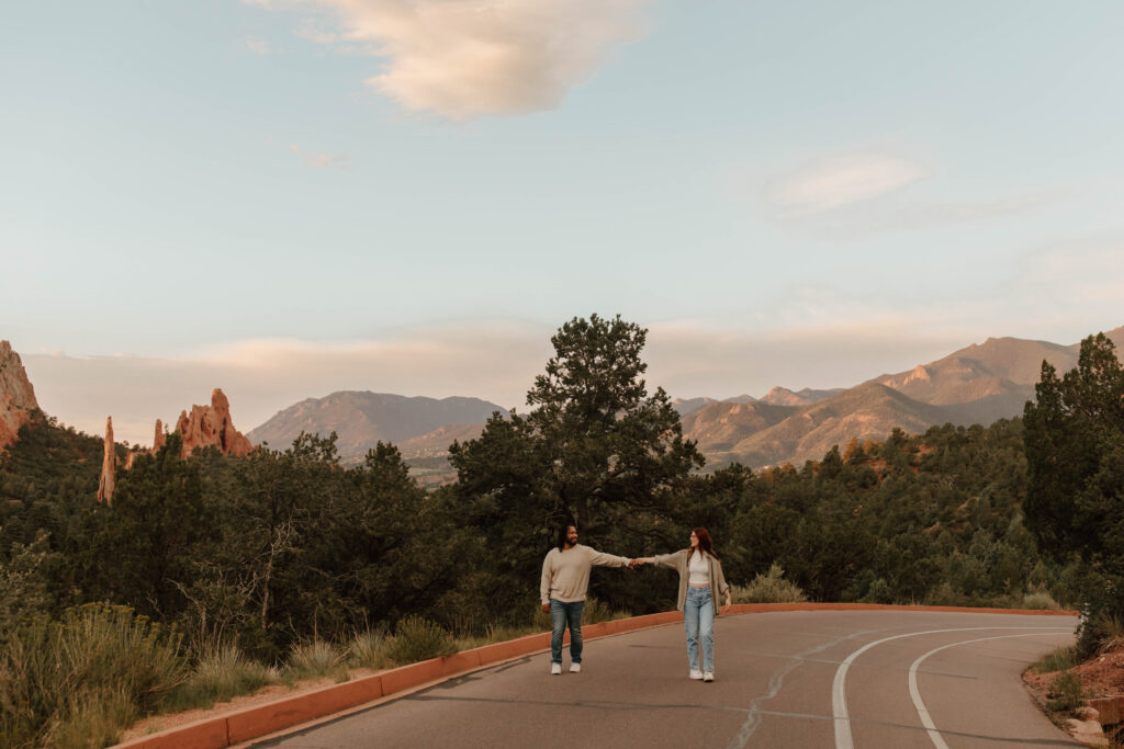 Colorado Springs engagement photo session ideas