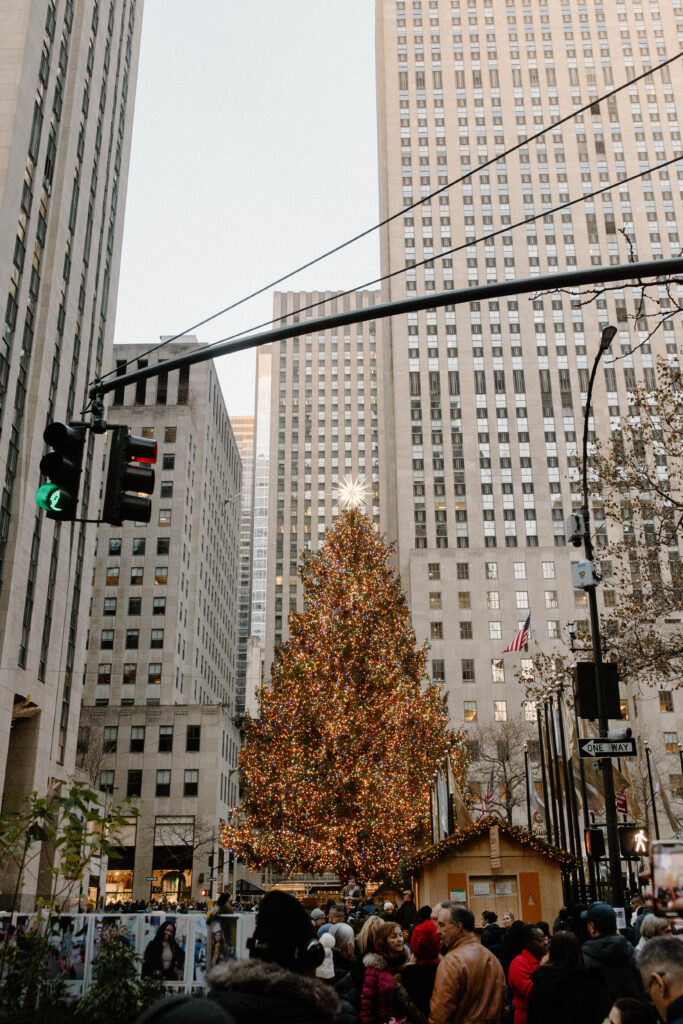 Manhattan at christmas 