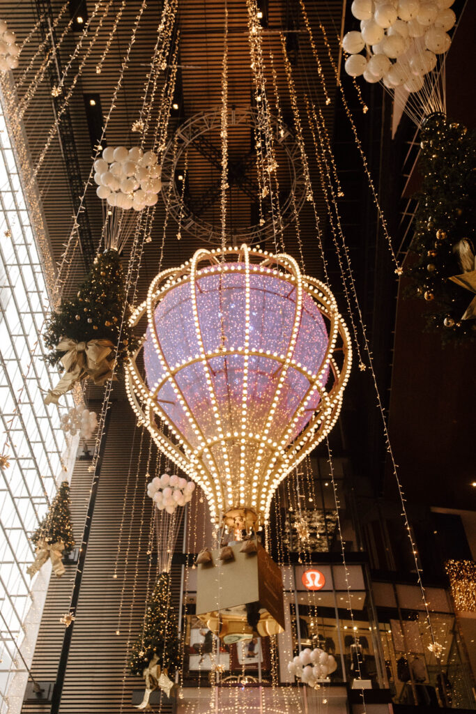 Hudson yards christmas lights