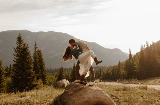 rocky mountain national park engagement photos