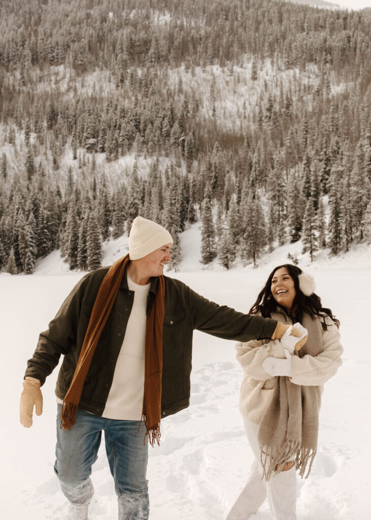 colorado adventure engagement session