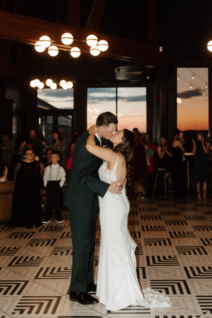 first dance at a colorado wedding