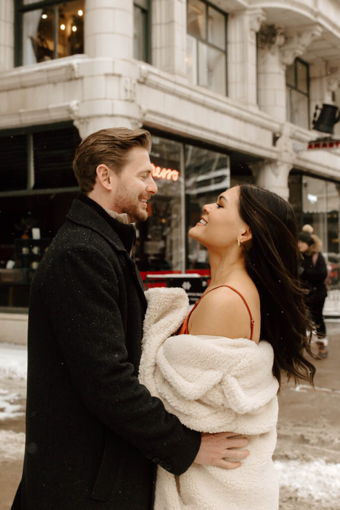 denver classy engagement photos