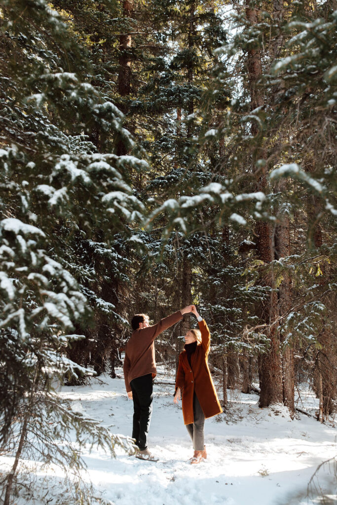 dancing in the mountains together