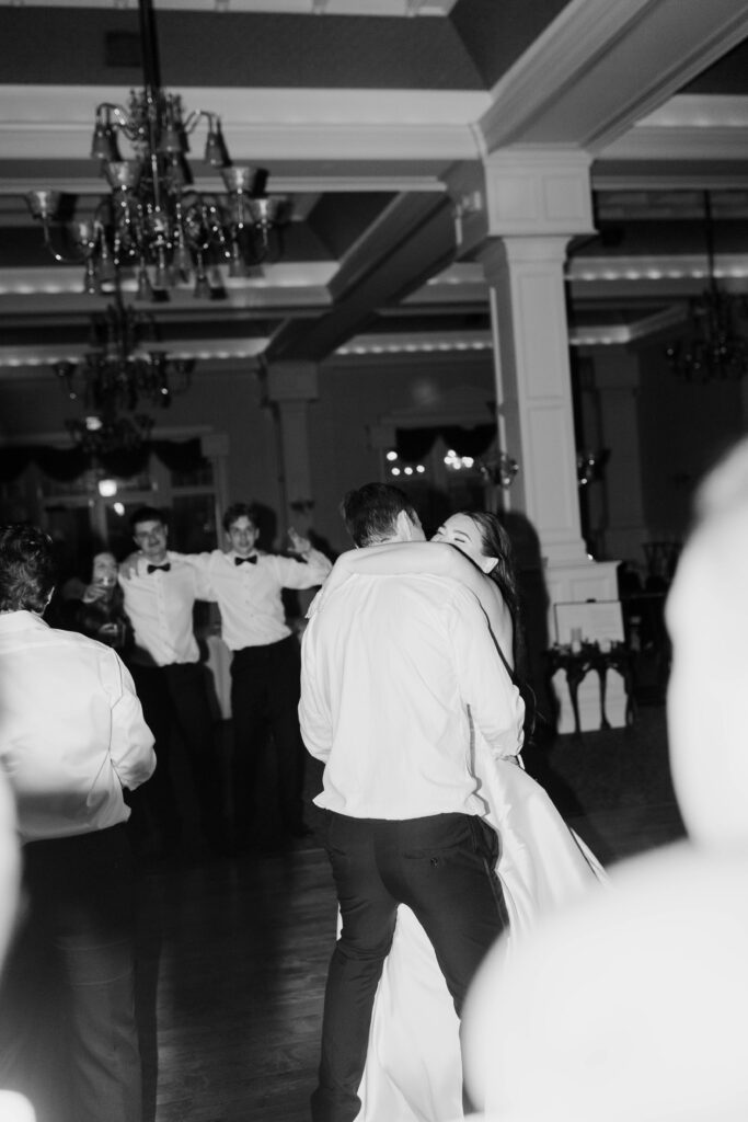 wedding reception dance floor
