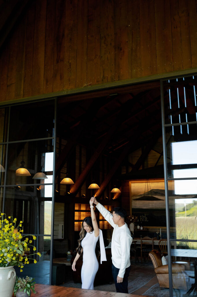 dreamy engagement photos in california