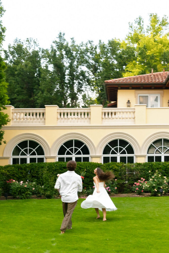 Italian villa engagement
