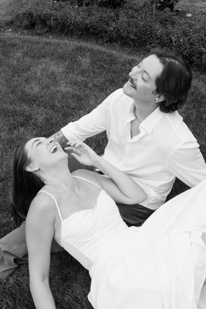 black and white luxury wedding